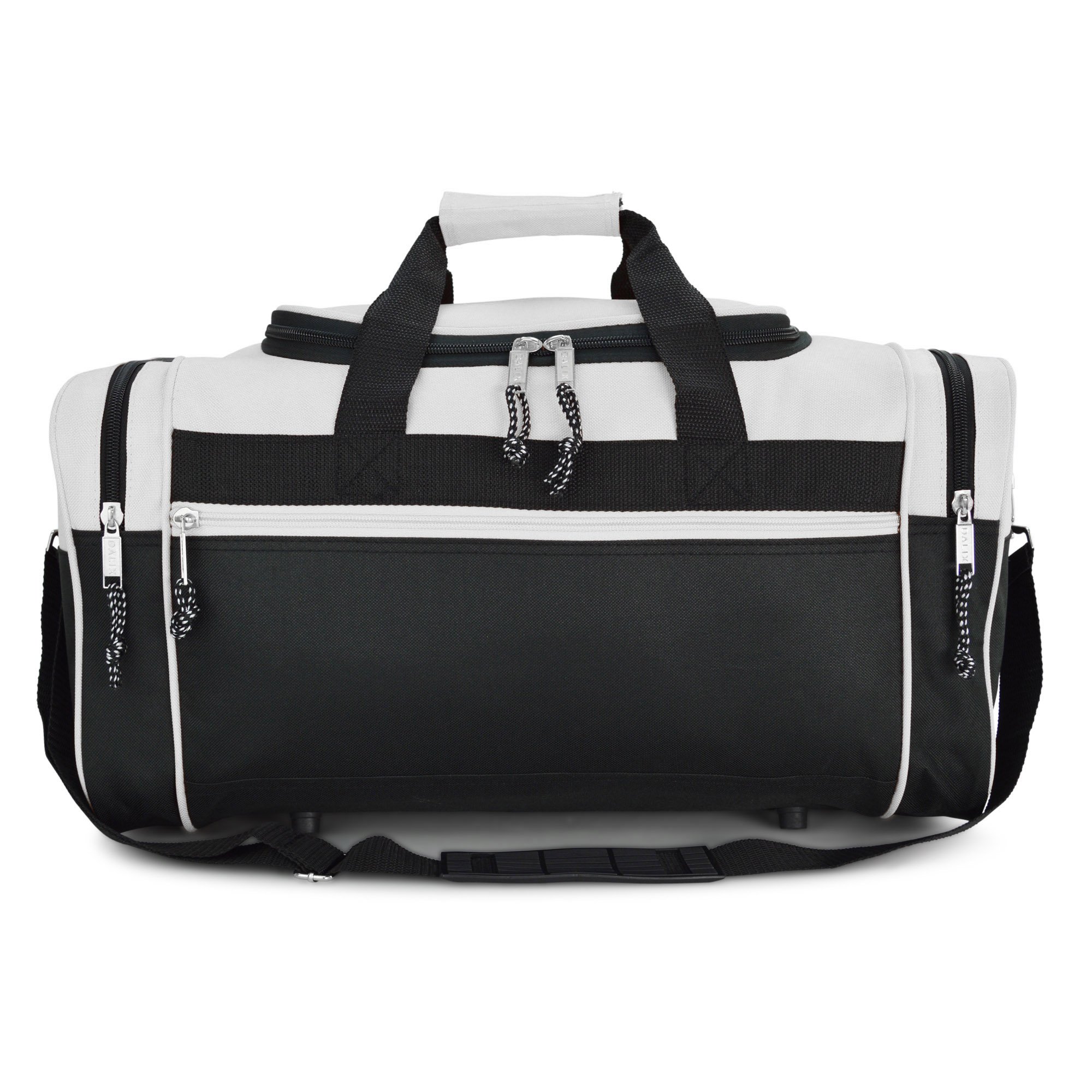 Hawkko 21" Sports Duffle Bag Gym Travel Pack in White