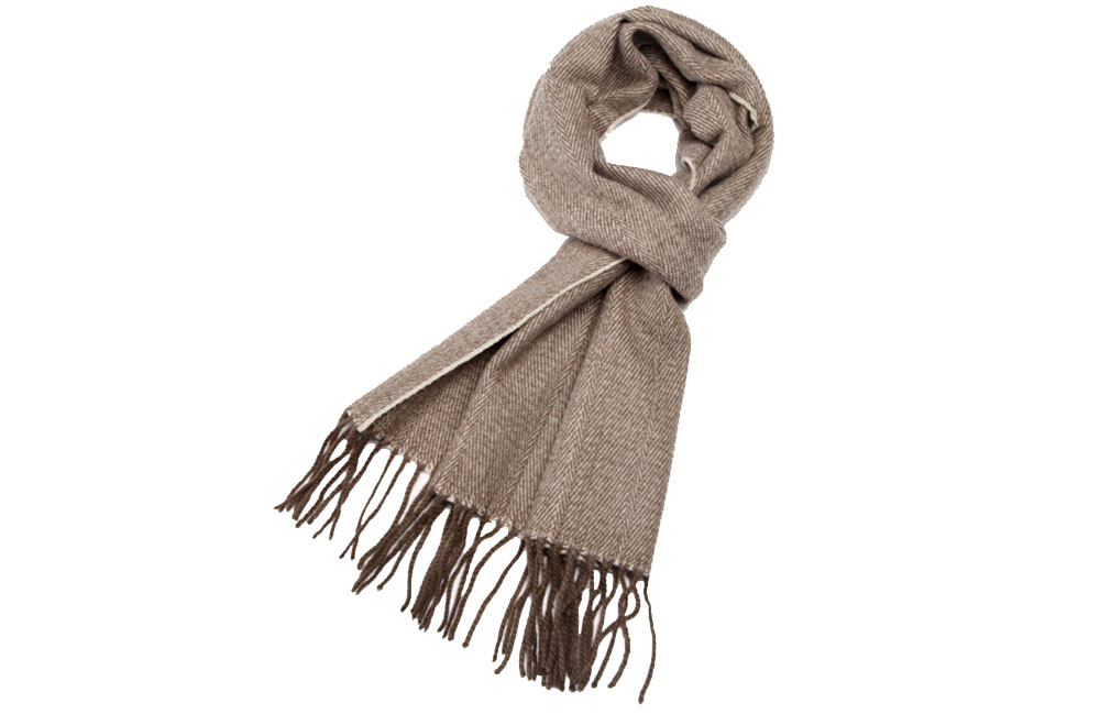 Hawkko Mens Classical Warm Winter Tartan Scarf Striped and Checked with Cashmere Feel